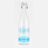 בקבוק מים 1 ליטר עם פקק אטום תכלת